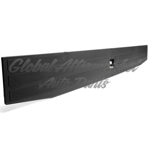 TAILGATE MOLDING LH UPPER BLACK