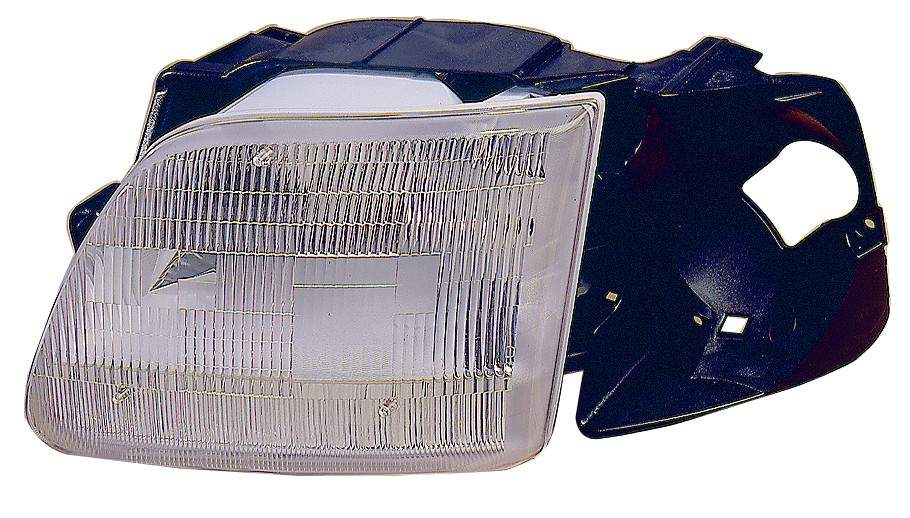 HEAD LAMP LH W/BRACKET TO 07/1996 HQ