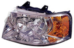HEAD LAMP LH CHROME W/O OFF ROAD PKG HQ — photo 1