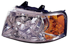 HEAD LAMP LH CHROME W/O OFF ROAD PKG HQ
