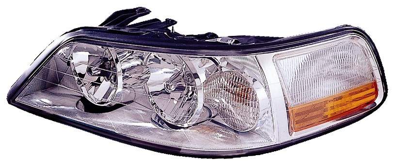 HEAD LAMP LH W/O HID CAPA