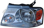 HEAD LAMP LH W/CHROME TRIM HQ — photo 1