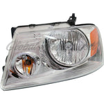 HEAD LAMP LH W/CHROME TRIM HQ — photo 4