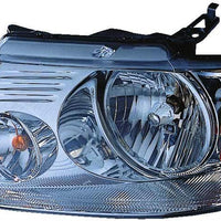 HEAD LAMP LH W/CHROME TRIM HQ