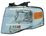 HEAD LAMP LH CHROME BEZEL HQ — photo 1