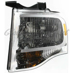 HEAD LAMP LH CHROME BEZEL HQ — photo 2