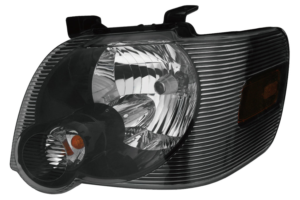 HEAD LAMP LH SMOKED LENS CAPA