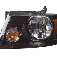 HEAD LAMP LH W/BLACK BEZEL HARLEY DAVIDSON MODEL HQ