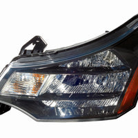 HEAD LAMP LH BLACK/CHROME TRIM CPE 09-10/SDN SES 10-11 HQ