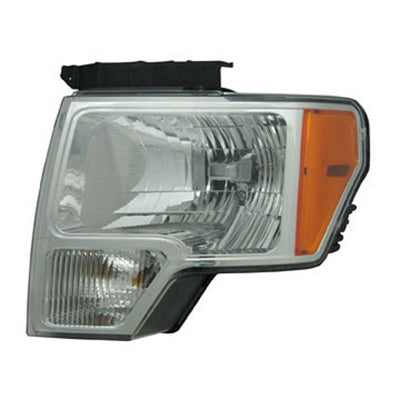 HEAD LAMP LH EXCEPT HARLEY DAVIDSON SVT W/CHROME TRIM HQ