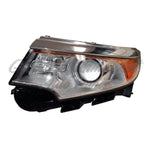 HEAD LAMP LH HALOGEN W/O SPORT W/O LOGO CHROME BEZEL HQ — photo 1
