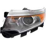 HEAD LAMP LH HALOGEN W/O SPORT W/O LOGO CHROME BEZEL HQ — photo 2