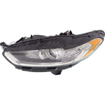 HEAD LAMP LH HALOGEN CHROME BEZEL / BLACK TRIM CAPA — photo 4