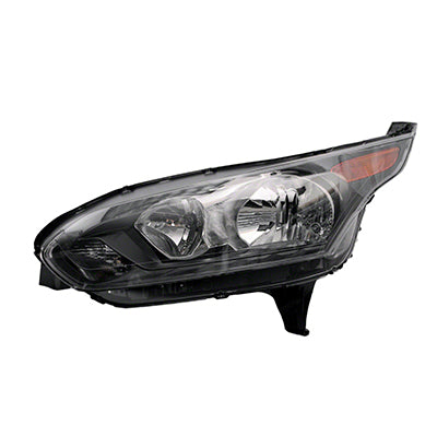 HEAD LAMP LH HALOGEN BLACK BEZEL VAN/WGN XL MODEL W/O ADAPTIVE LAMPS