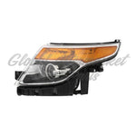 HEAD LAMP LH HALOGEN W/O STROBE LAMP POLICE MODEL — photo 1
