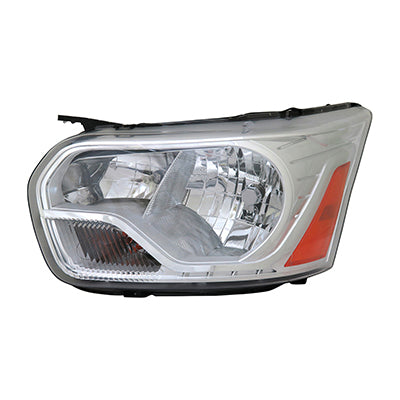 HEAD LAMP LH HALOGEN CHROME TRIM TO 9/2/15 W/O LOGO HQ