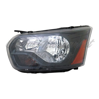 HEAD LAMP LH HALOGEN W/BLACK TRIM TO 9/2/15 W/O LOGO HQ