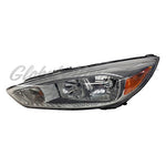 HEAD LAMP LH ALUMINUM BEZEL W/O DRL W/O LED SDN/HB HQ — photo 1