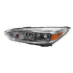 HEAD LAMP LH ALUMINUM BEZEL W/O DRL W/O LED SDN/HB HQ — photo 2