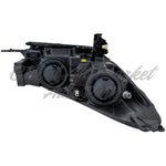 HEAD LAMP LH HALOGEN BLACK W/O LED ACCENT LAMP CAPA — photo 2