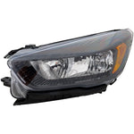 HEAD LAMP LH HALOGEN BLACK W/O LED ACCENT LAMP — photo 1