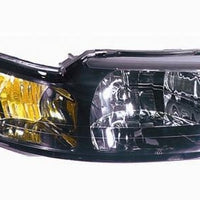 HEAD LAMP RH BLACK BEZEL HQ