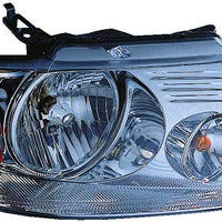 HEAD LAMP RH W/CHROME TRIM