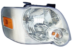 HEAD LAMP RH CLEAR LENS CAPA