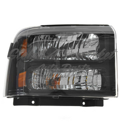 HEAD LAMP RH BLACK BEZEL W/HARLEY-DAVIDSON PKG HQ