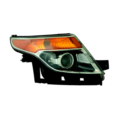 HEAD LAMP RH HALOGEN BASE/XLT/LTD MDLS W/O ADJUST HQ
