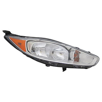 HEAD LAMP RH HALOGEN CHROME TITANIUM MODEL HQ