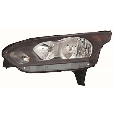 HEAD LAMP RH HALOGEN BLACK BEZEL VAN/WGN XL MODEL W/O ADAPTIVE LAMPS CAPA