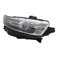 HEAD LAMP RH HALOGEN W/BLACK BEZEL PROJECTOR STYLE FROM 1/8/14 HQ
