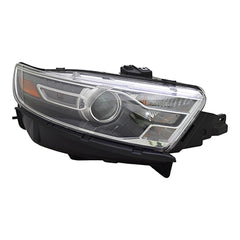 HEAD LAMP RH HALOGEN W/BLACK BEZEL PROJECTOR STYLE FROM 1/8/14 HQ