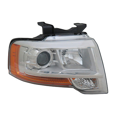 HEAD LAMP RH PROJECTOR TYPE W/O LOGO/COMPLEX REFLECTOR BLACK-OUT HQ