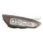 HEAD LAMP RH BLACK BEZEL W/O DRL W/O LED SDN/HB HQ — photo 1