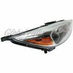 HEAD LAMP RH ALUMINUM BEZEL W/O DRL W/O LED SDN/HB CAPA — photo 2