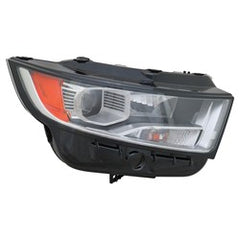 HEAD LAMP RH HID CHROME BEZEL TITANIUM MODEL HQ