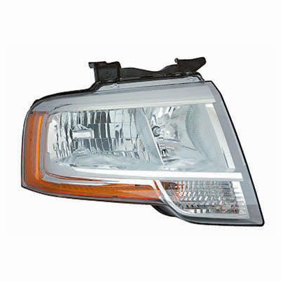 HEAD LAMP RH W/O PROJECTOR/COMPLEX REFLECTOR BLACKOUT HQ