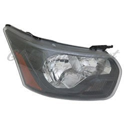 HEAD LAMP RH HALOGEN BLACK W/O LOGO W/BLACK BEZEL FROM 9/2/15 CAPA