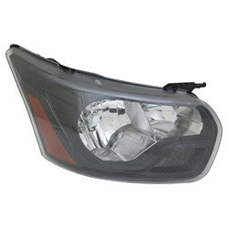 HEAD LAMP RH HALOGEN BLACK W/O LOGO W/BLACK BEZEL FROM 9/2/15 CAPA