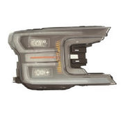HEAD LAMP RH LED W/SPRT TRIM HQ