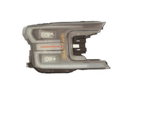 HEAD LAMP RH LED W/SPRT TRIM HQ