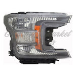 HEAD LAMP RH HALOGEN W/DARK HOUSING CAPA — photo 2