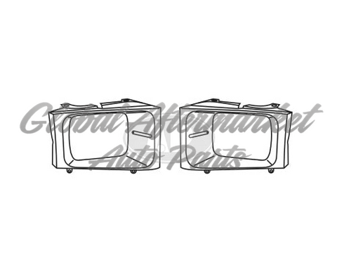 HEAD LAMP BRACKET LH SEALED BEAM TYPE