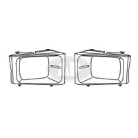 HEAD LAMP BRACKET LH SEALED BEAM TYPE