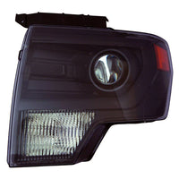 HEAD LAMP LH HID BLACK TRIM HQ