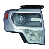 HEAD LAMP RH HID CHROME HQ