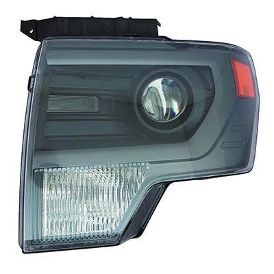 HEAD LAMP RH HID GRAY TRIM HQ