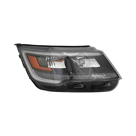HEAD LAMP RH HID SPORT MODEL BLACK HOUSING CAPA